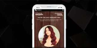 మహిళల కావాల్సిన విధంగా జుట్టు రంగుల సలహాల కోసం లోరెల్ ఆఫ్ లైన్ నుండి ఆన్ లైన్ వచ్చి ప్రకటలను మొదలు పెట్టింది:-Audiencereports.com LOreal AudienceReports.com