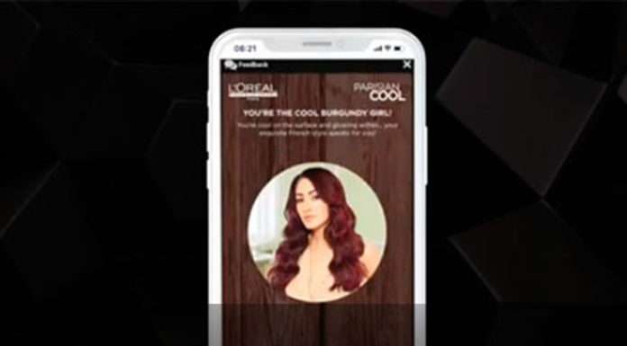 మహిళల కావాల్సిన విధంగా జుట్టు రంగుల సలహాల కోసం లోరెల్ ఆఫ్ లైన్ నుండి ఆన్ లైన్ వచ్చి ప్రకటలను మొదలు పెట్టింది:-Audiencereports.com LOreal AudienceReports.com