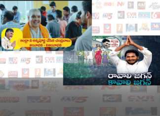 తెలుగు పార్టీల రాజకీయ యాడ్స్ టెలివిజన్స్ లో ఎక్కువ సమయాన్ని తీసుకుంటున్నాయి – AudeinceReports.com Political Party Ads Telugu TV Cahnnels AudienceReports.com