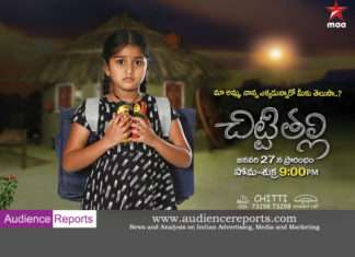Star MAA launch another daily serial Chitti Thalli Audience Reports