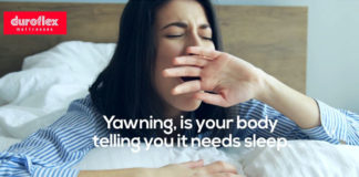Listen to your yawns, your body is telling you to sleep – Duroflex Mattresses Duroflex