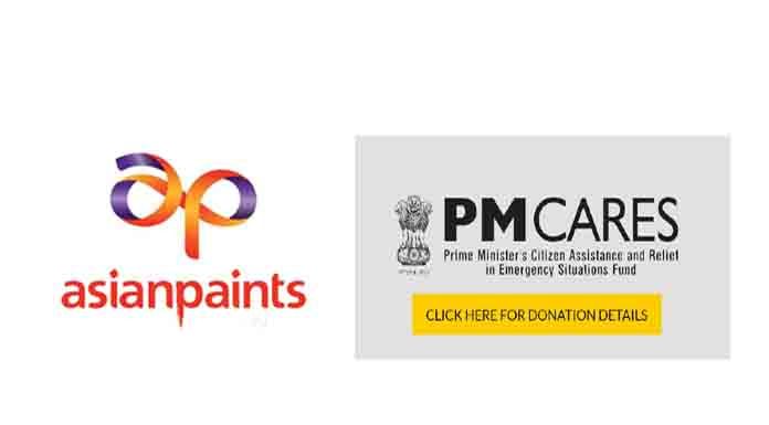 Asian Paints shows support for PM Cares Fund Asian Paints