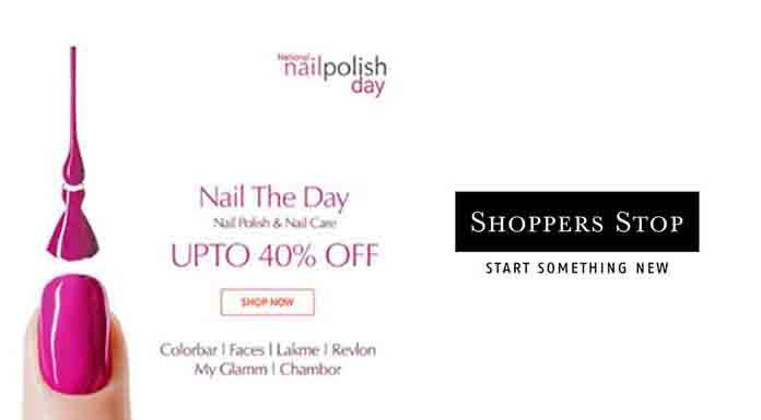 Shoppers Stop launches latest campaign for Nail Polish Day amidst the lockdown Shoppers Stop
