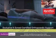 “We have got your back” – says Duroflex as lifestyle changes in the new normal leads to a rise in back problems Duroflex