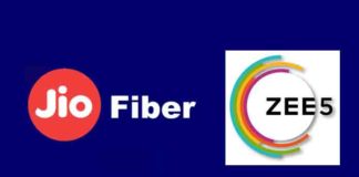 Jiofiber users to get ZEE5 premium subscription for free Jiofiber users to get ZEE5 premium subscription for free