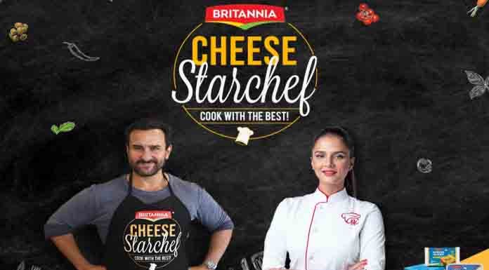 Britannia launches its largest ever digital initiative – Britannia Cheese StarChef Britannia launches its largest ever digital initiative – Britannia Cheese StarChef IN association with Saif Ali Khan, chef Shipra Khanna