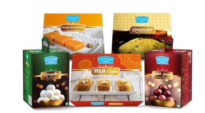 Mother Dairy Expands Packaged Sweets Product Range Mother Dairy Expands Packaged Sweets Product Range