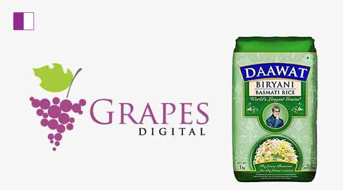Daawat Basmati Rice Awards the Digital Mandate to Grapes Digital Daawat Basmati Rice Awards the Digital Mandate to Grapes Digital