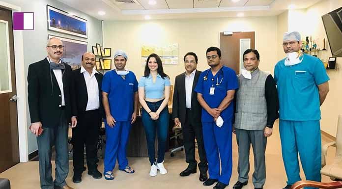 Tamannaah posts heartfelt gratitude for Continental Hospitals on social media Tamannaah posts heartfelt gratitude for Continental Hospitals on social media