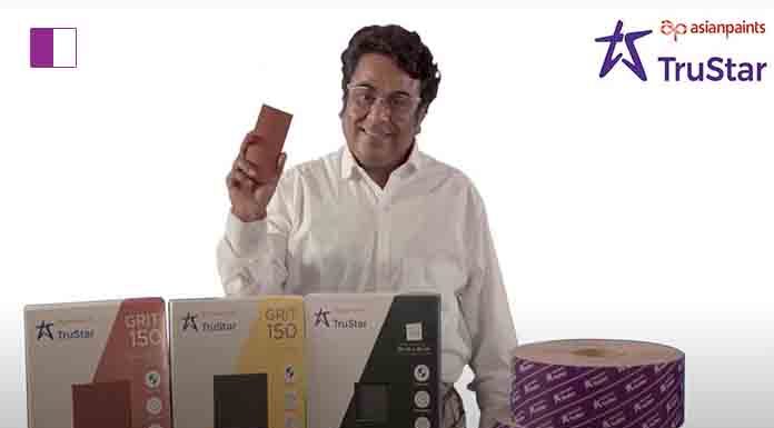 Asian Paints launches quirky ad series for TruStar sanding paper Asian Paints launches quirky ad series for TruStar sanding paper