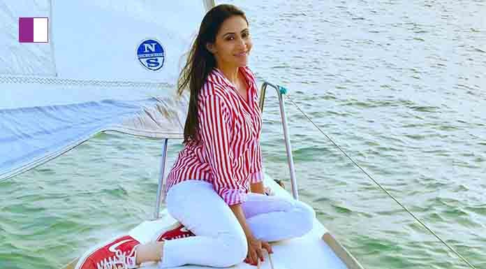 Rishina Kandhari went sailing to make the most out of her day off Rishina Kandhari