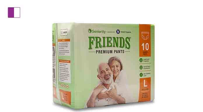 Seniority and Nobel Hygiene join hands to launch a new range of adult diapers – ‘Friends Premium Pants’ Seniority and Nobel Hygiene join hands to launch a new range of adult diapers – ‘Friends Premium Pants’