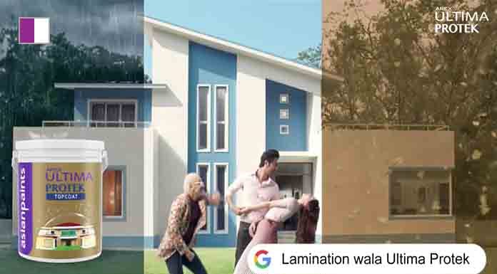 Asian Paints brings you Lamination Wala Ultima Protek in its latest TVC Asian Paints brings you Lamination Wala Ultima Protek in its latest TVC