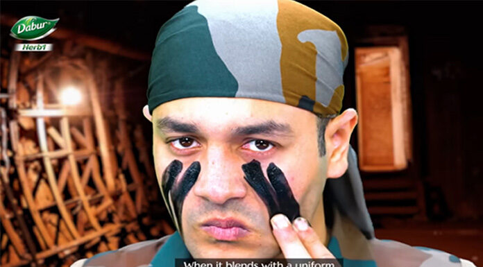 Campaign for Dabur Herb’l Charcoal Toothpaste emphasizes the toothpaste’s use of ‘black’ ingredient for achieving stronger and whiter teeth. Dabur Herb'l Charcoal Toothpaste