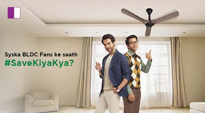 Syska’s Latest Campaign for BLDC Fans Range Features Rajkummar Rao Asking, “Have You Saved Yet?” creative agency By Design