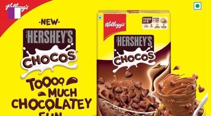 Kellogg’s and Hershey’s unite for the launch of a delectable chocos cereal kellogg's-and-hershey