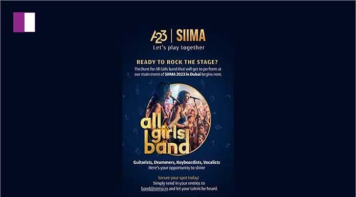 A23 and SIIMA Seek Talented All-Girls Band for Exhilarating Performance in Dubai A23 and SIIMA Seek Talented All-Girls Band