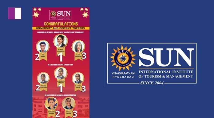 Achieving Excellence: Sun International Institute of Tourism & Management’s Triumph at Andhra University Sun International Institute of Tourism & Management's Triumph at Andhra University