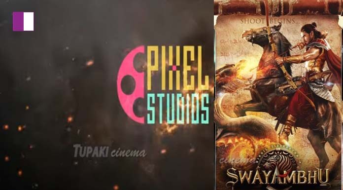 Unveiling the First Look Teaser of “Swayambhu” Movie: Starring Nikhil Siddhartha and Samyuktha Menon Presented by Bharat Krishnamachari Unveiling the First Look Teaser of "Swayambhu" Movie: Starring Nikhil Siddhartha and Samyuktha Menon Presented by Bharat Krishnamachari
