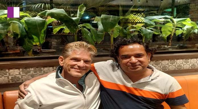 “Bold and Beautiful” Fame Hollywood Actor Clayton Norcross and Award-Winning Writer-Director Sonu Tyagi Unite Spiritually in India1 "Bold and Beautiful" Fame Hollywood Actor Clayton Norcross and Award-Winning Writer-Director Sonu Tyagi Unite Spiritually in India