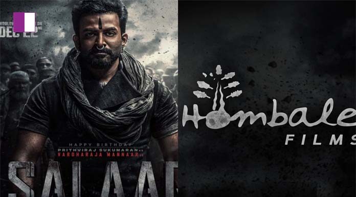 Hombale Films Unveils a Mesmerizing Salaar Poster for Prithviraj’s Birthday Celebration hombale-films