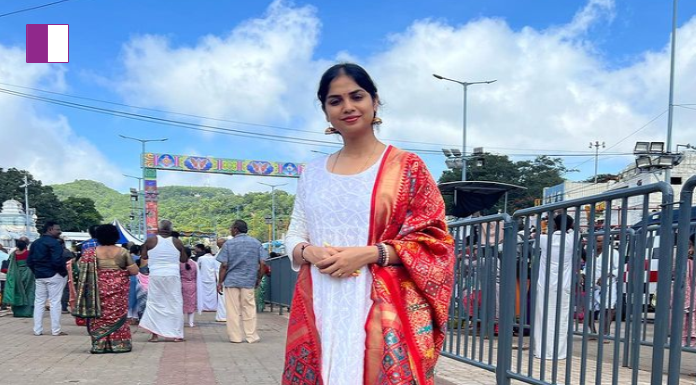 RJ Ravali’s Honorable Meeting with Kavitha Kalvakuntla: A Blend of Digital Creativity and Elegance rj-ravali's-honorable-meeting