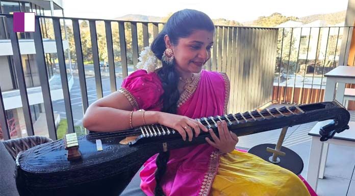 Veena Srivani’s Spiritual Journey: A Wonderful Darshan at Bhimavaram Sri Mavullamma Temple veena-srivani
