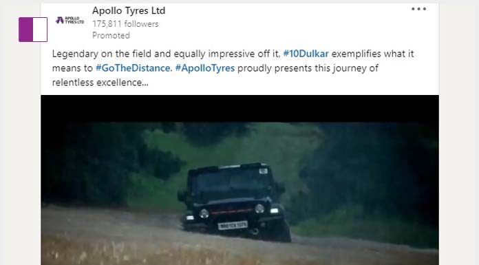 ApolloTyres: Going the Distance On and Off the Field with 10Dulkar apollotyres-going-the-distance
