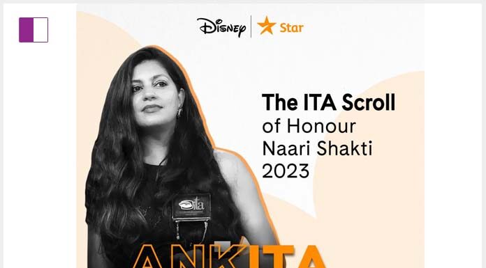 Disney Star: Celebrating Ankita Hooda’s Prestigious ITA Scroll of Honour Naari Shakti Award 2023 disney-star-celebrating-ankita