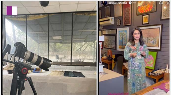 WION team spotted at Craft Village; Dialogue on Sustainable Fashion spark! wion-team-spotted-at-craft-village