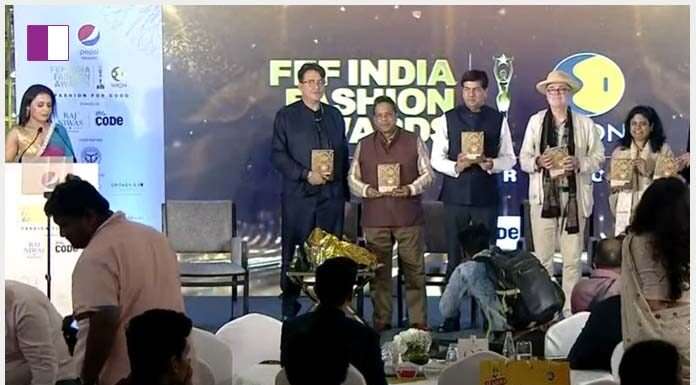 Manual on Sattvik textiles unveiled at the Fourth Edition of FEF India Fashion Awards, in collaboration with WION fef-india-fashion-awards-in-collaboration-with-wion