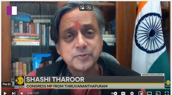 Coalition politics good for India’, says Dr. Shashi Tharoor india-says-dr-shashi-tharoor