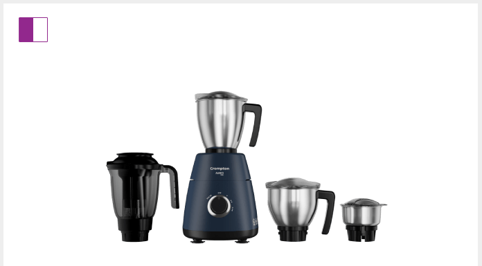 Experience Performance & Convenience of grinding with Crompton Ameo Pro Mixer Grinder: Experience Performance & Convenience of grinding with Crompton Ameo Pro Mixer Grinder: