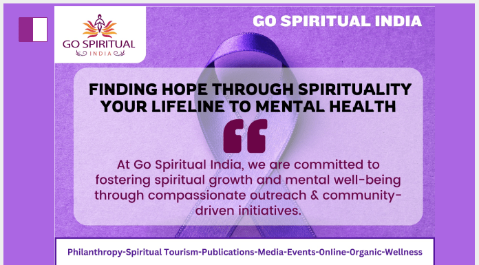 Go Spiritual India Launches Suicide Prevention Awareness Campaign, Highlighting Spirituality’s Role in Mental Health and Suicide Prevention