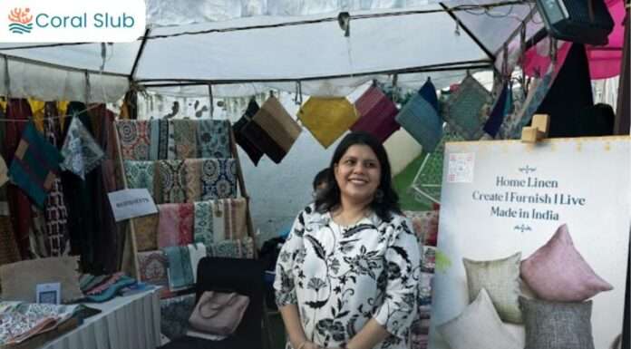 GARIMA AGRAWAL: Redefining Indian Textiles with Coral Slub GARIMA AGRAWAL: Redefining Indian Textiles with Coral Slub