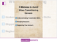 Gabriela Medar Insights for Navigating Career Transitions Gabriela Medar Insights for Navigating Career Transitions