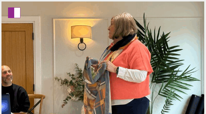 Janet Shreeve Weaving Stories, Scarves, and Care into Everyday Leadership Janet Shreeve Weaving Stories, Scarves, and Care into Everyday Leadership