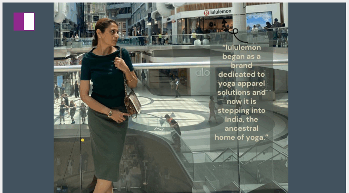 Narinder Kaaur on Lululemon’s Entry into India Balancing Value, Wellness, and Exclusivity Narinder Kaaur on Lululemon’s Entry into India Balancing Value, Wellness, and Exclusivity
