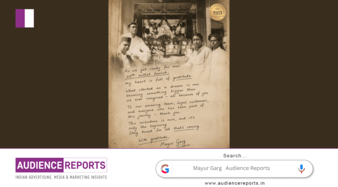 Mayur Garg and the Journey of Carrying Tradition into the Future Mayur Garg