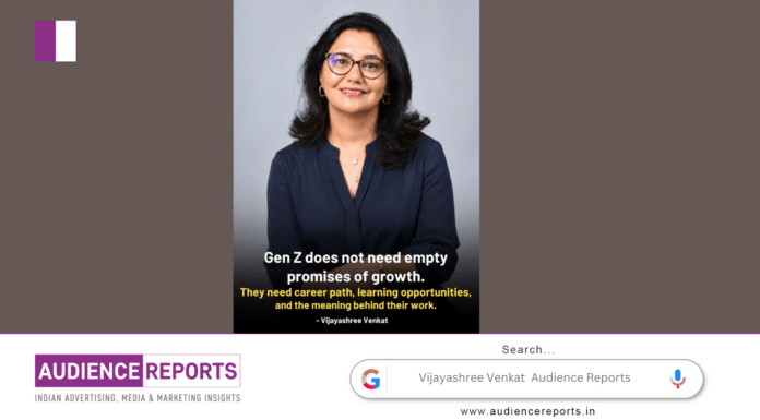 Vijayashree Venkat and the Need for Visible Growth at Work Vijayashree Venkat