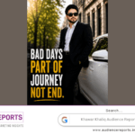 Khawar Khaliq Inspires a Mindset That Looks Beyond Bad Days Khawar Khaliq Audience Reports