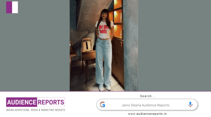 Janvi Sikaria and the Courage to Build Yourself Before Building Success Janvi Sikaria Audience Reports