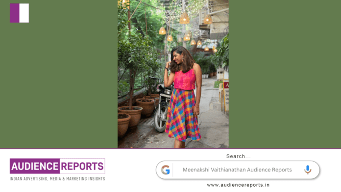 Meenakshi Vaithianathan Audience Reports
