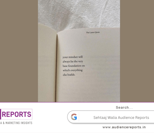 Sehtaaj Walia: The Mindset Shift Behind Building Something of Your Own Sehtaaj Walia Audience Reports
