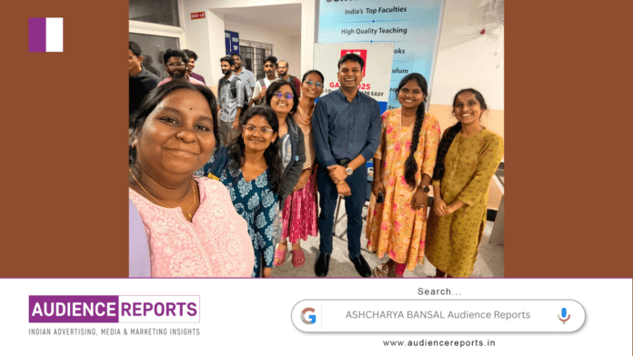 ASHCHARYA BANSAL Audience Reports
