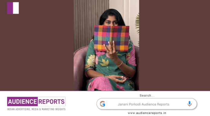 Janani Porkodi: Thinking Beyond the Size of Today Janani Porkodi Audience Reports