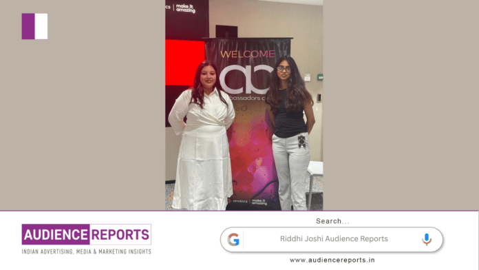 Riddhi Joshi Audience Reports Riddhi Joshi Audience Reports