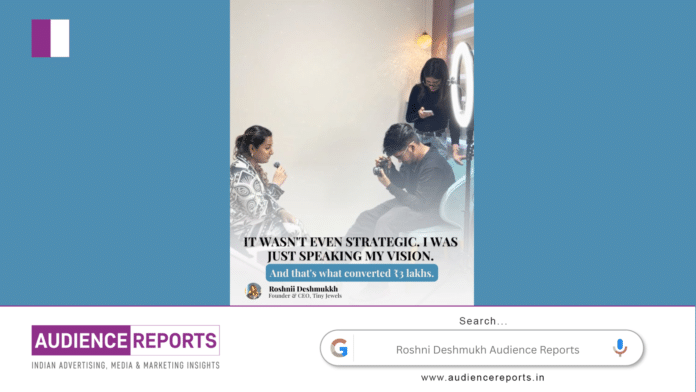 Roshni Deshmukh Audience Reports