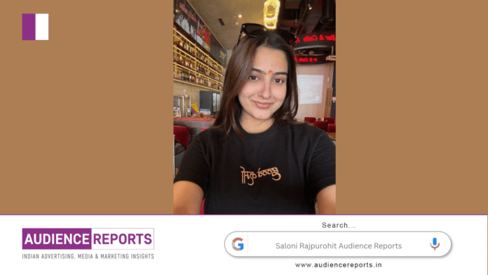 Saloni Rajpurohit Audience Reports